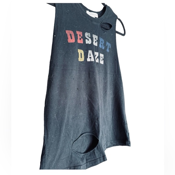 Daydreamer “Desert Daze” Distressed Tank Top - Size Small - Picture 5 of 5